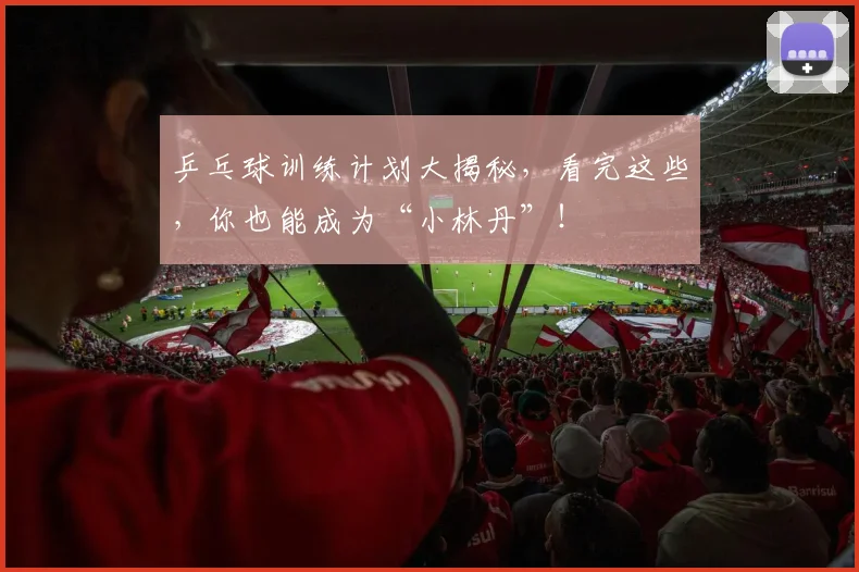 乒乓球训练计划大揭秘，看完这些，你也能成为“小林丹”！